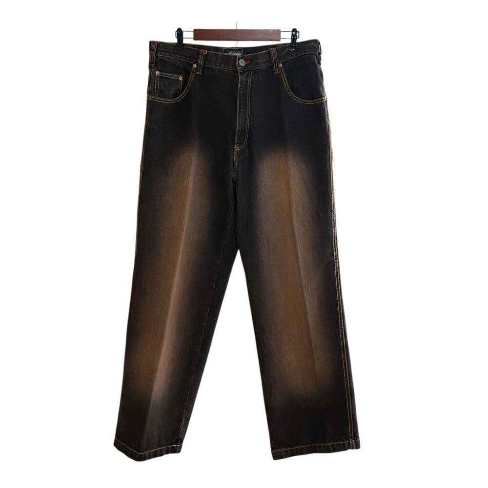 Regal Wear Rusty Baggy Jeans Denim Streetwear Jeans Cotton Hemp Pants Grunge